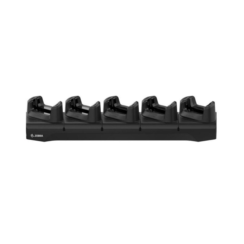 Five-slot charge cradle for