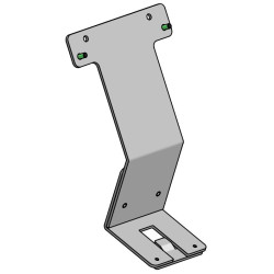 Adjustable angled bracket