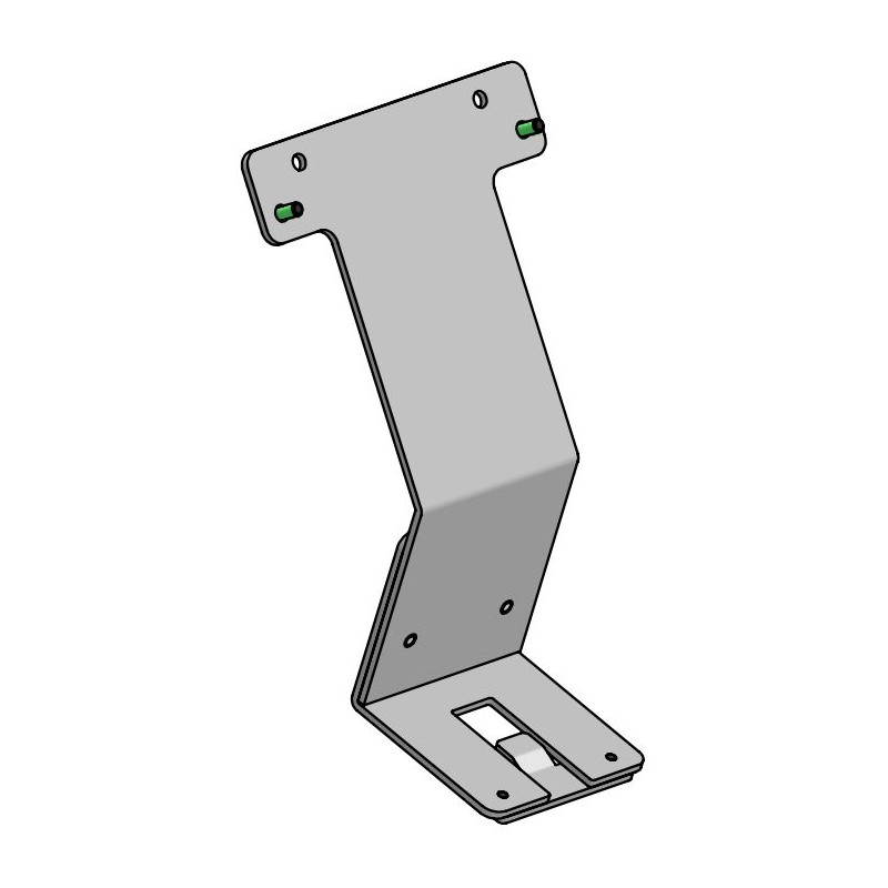 Adjustable angled bracket