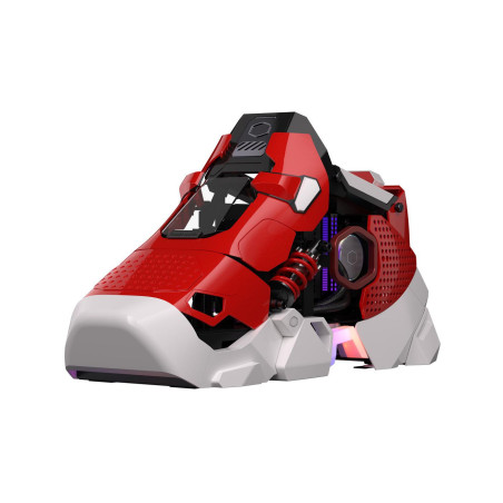 Sneaker X Red, White 850 W