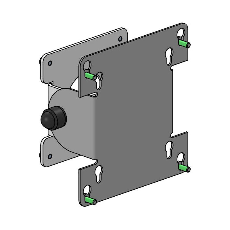 Kiosk tilting mount, VESA