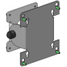 Kiosk tilting mount, VESA
