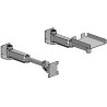 2x Wallmounted 400mm