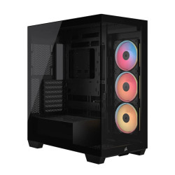 Corsair Midi Tower 3500X LXR LINK TG Negro | APLIUM