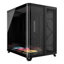 Corsair AIR 5400 LX-R RGB iCUE LINK Midi Tower Negro | APLIUM