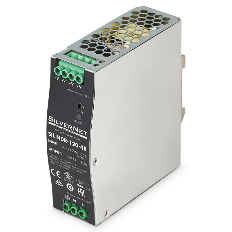 120W 48V 2.5A Industrial Din | APLIUM