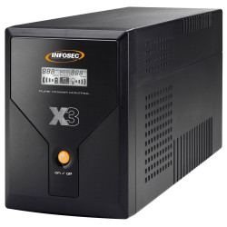 X3 EX 2000 LCD USB FR/SCHUKO