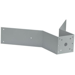 Corner mount bracket, grey
