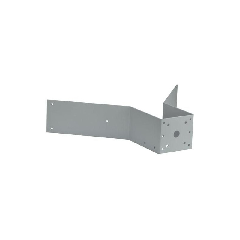 Corner mount bracket, grey