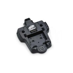 Vehicle cradle with USB lock
