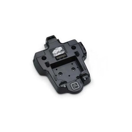 Vehicle cradle with USB lock