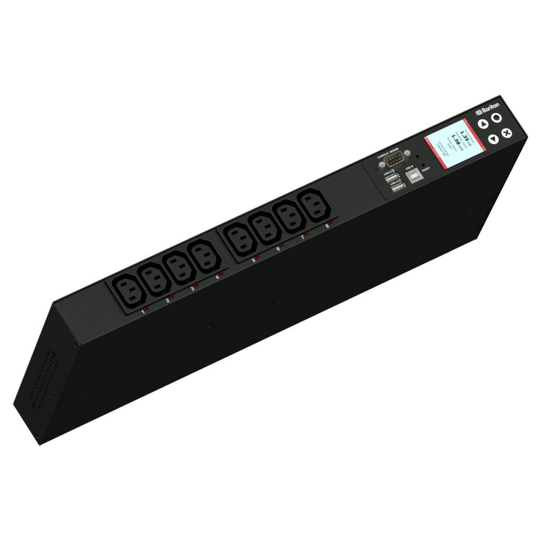 1PH, 230V AC, 16A, 8 outlets: