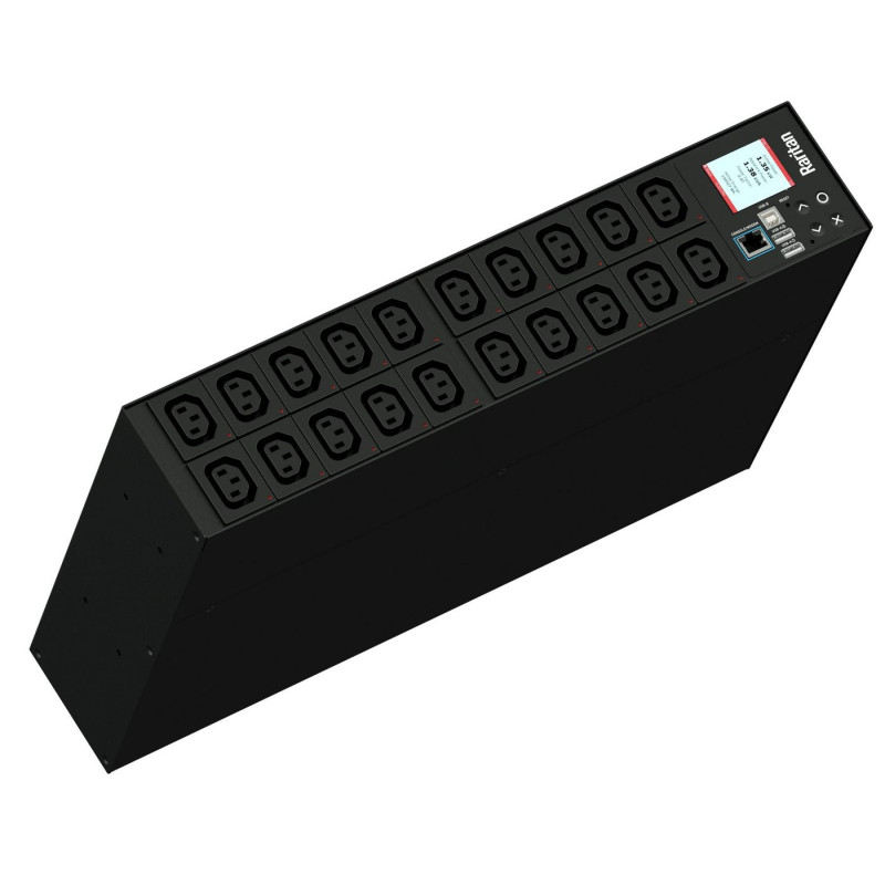 1PH, 230V AC, 16A, 20 outlets: