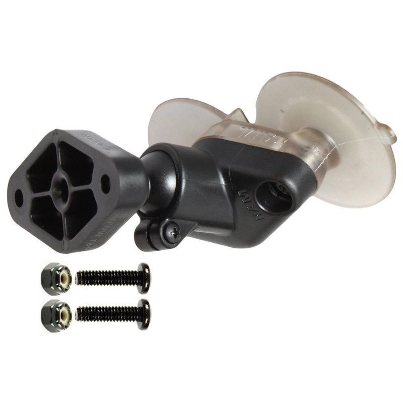 RAM DBL. SUCTION CUP W/SNAP