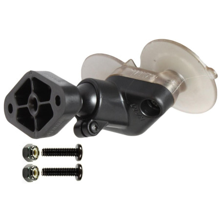 RAM DBL. SUCTION CUP W/SNAP