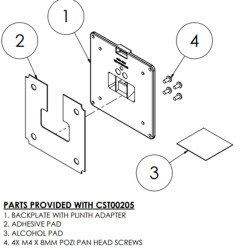 Universal Backplate for