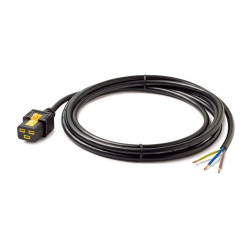 Power Cord Lock C19 to Rewireable 3.0m
