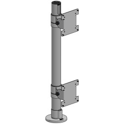 VESA75/100 Pole Mount-600mm