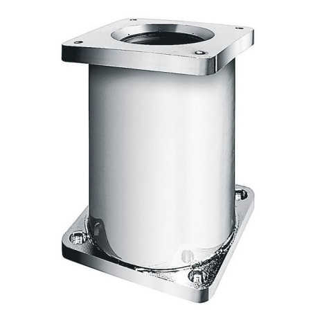 Stainless steel parapet mount