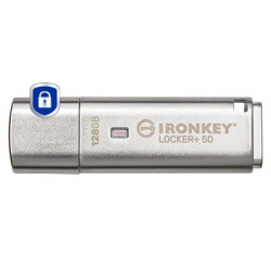 128GB USB 3.2 Ironkey LOCKER+50 Aes USB W/256BIT Encryption | APLIUM