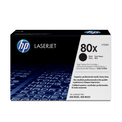 HP 80X Black LaserJet Toner Cartridge