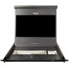 1U 17" LED backlit LCD KVM