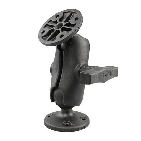 RAM MOUNT W/ TWO ROUND BASES