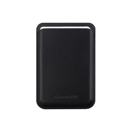 Leather wallet with MagSafe BLK