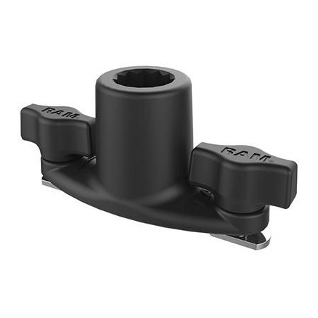 TRACK BASE WITH SPLINE HOLE