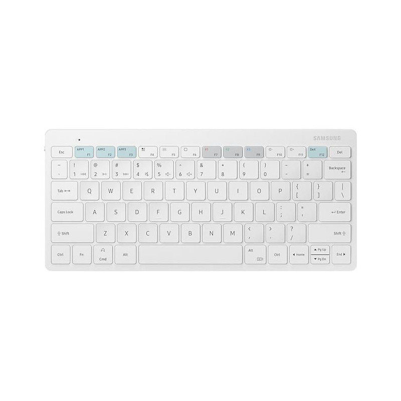 Mobile Device Keyboard White