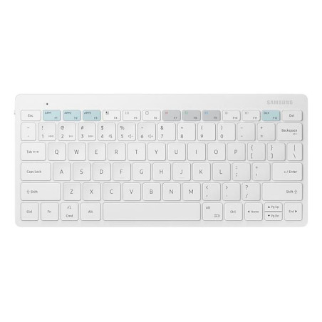 Mobile Device Keyboard White