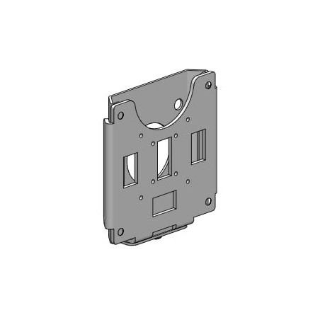 Flush wall Mount - BLACK