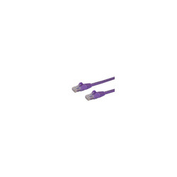 2m Purple Snagless UTP Cat6 Patch Cable