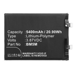 Battery 20.90Wh 3.87V 5400mAh | APLIUM