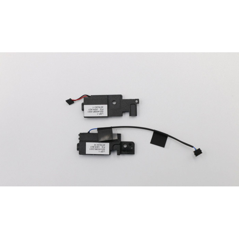 Internal speaker set for