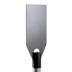 Charging box mount Poleplate