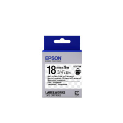 Tape - LK-5TBN Clear BLK-/CLEAR Clear 18/9 | APLIUM