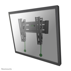 Wall Mount 10-40IN Tilt Black Max 20KG.VESA 75X75 To 200X200 | APLIUM