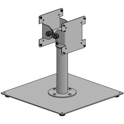 Free standing base plate with