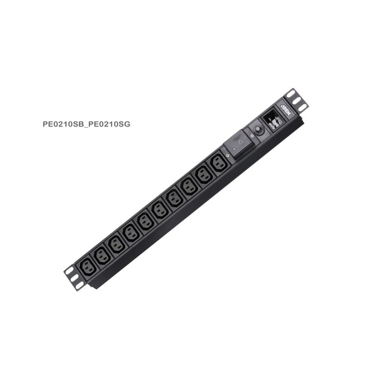1U 16A 10Port Basic PDU