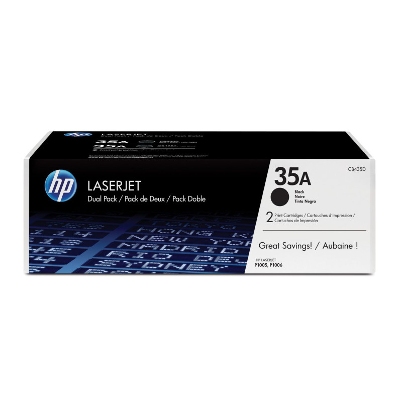 Toner Black *2-pack*
