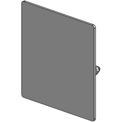 Blanking plate for box
