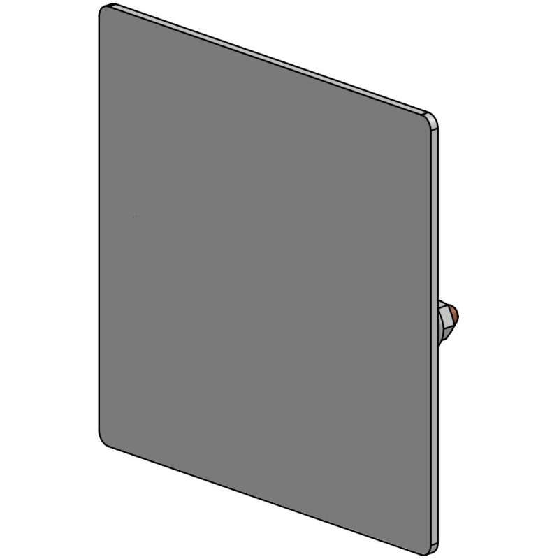 Blanking plate for box