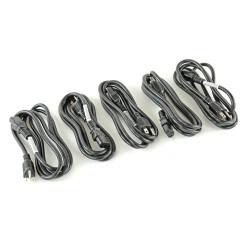 Kit Power Cord U.S. 120V IEC320C13 (SET Of 5) | APLIUM