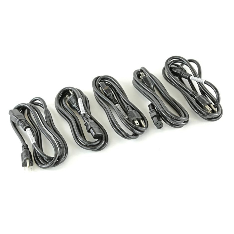 Kit Power Cord U.S. 120V IEC320C13 (SET Of 5) | APLIUM