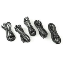 3-PRONG Power Cord Qty Of 5 240V Uk C13 | APLIUM