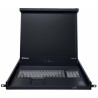 1U 19" LED backlit LCD KVM