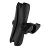 DOUBLE SOCKET ARM W/METAL KNOB