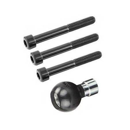 RAM MOTORCYCLE BASE W HOLE