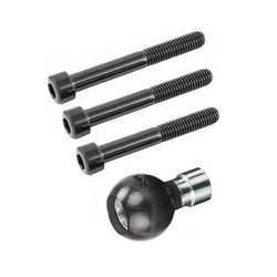 RAM MOTORCYCLE BASE W HOLE